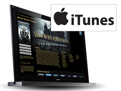 iTunes - Location de films et télé-séries via internet