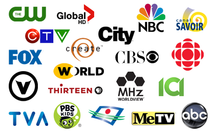 Canaux de Télévision qui diffusent les signaux en numériques TV HD